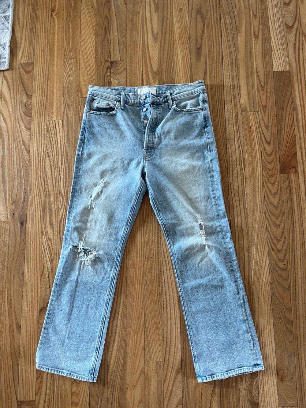 MOTHER The Tripper Light Blue Denim Jeans size 31